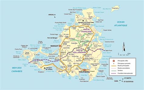 Printable Road Map Of St Maarten - Printable Maps