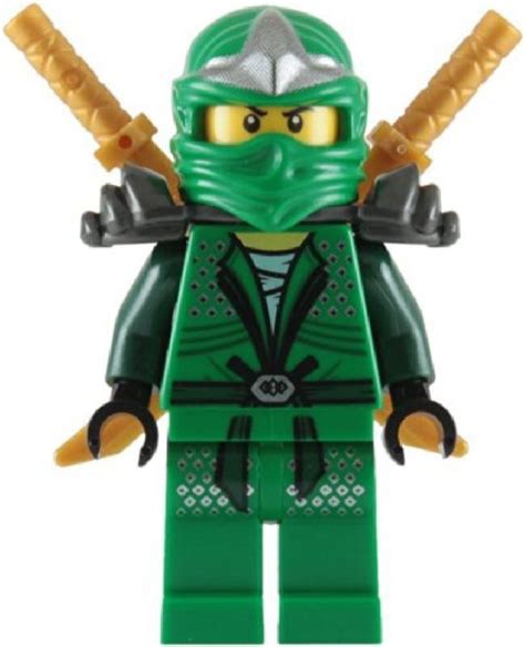 Lloyd ZX (Green Ninja) with Dual Gold Swords - LEGO Ninjago: Amazon.es ...