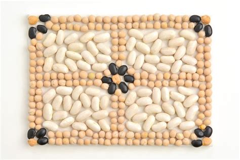 Bean Mosaic Art | Make Beautiful Mosaic Art with Beans!