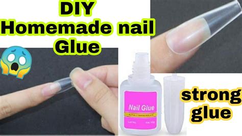 How to make nail glue at home | Homemade nail glue | 100% works really ...