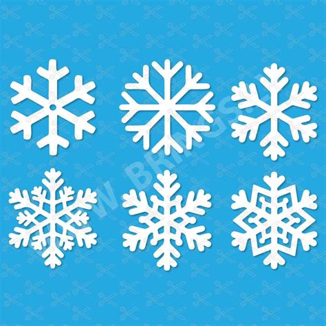 Art & Collectibles Digital Snowflake Cutfile Dxf Winter Svg File Eps Tshirt Sublimation Print ...