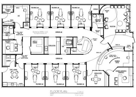 Dental Office Floor Plans | Office floor plan, Medical clinic design, Floor plans