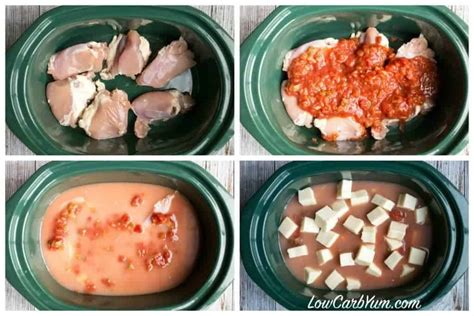 Low Carb Mexican Chicken Soup - Slow Cooker | Low Carb Yum