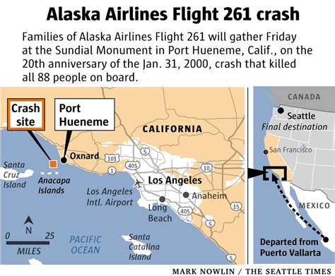 20 years after Alaska Flight 261 crash, families plan memorial at Sea ...