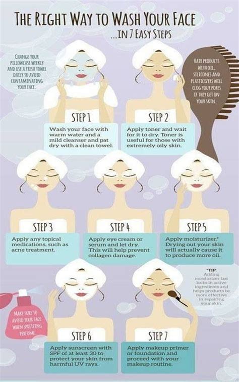 The Right Way To Wash Your Face In 7 Easy Steps! :) | Trusper