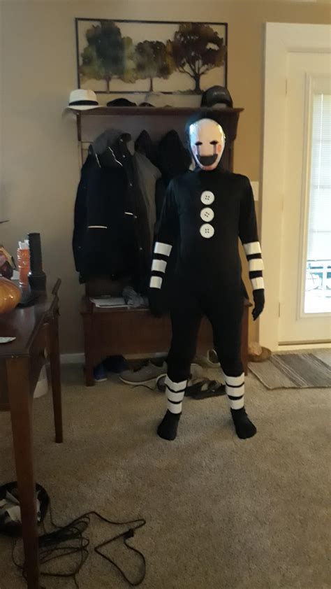 My Marionette Halloween costume, hope you enjoy! : r/fivenightsatfreddys