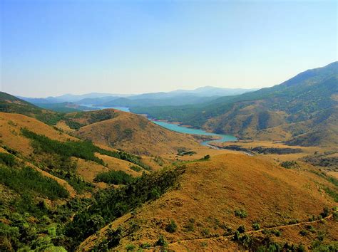 View Of Water Reservoir From Mountain Photograph by Anwerreyaz - Fine Art America