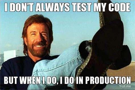 Hahaha! Computer programmer humor. :) | Chuck norris memes, Funny friday memes, Chuck norris facts