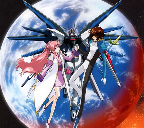 Mobile Suit Gundam SEED Kira Yamato Lacus Clyne.Android wallpaper 2160×1920 – Kawaii Mobile