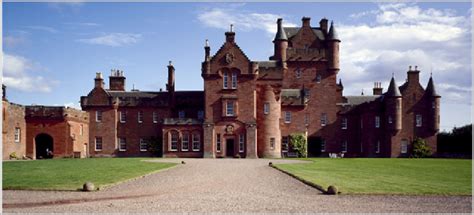 Ayton Castle is located to the east of Ayton in the Scottish Borders of ...