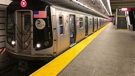 NYC Subway Special: R160 (M) train to 96 St-2 Av announcements - YouTube