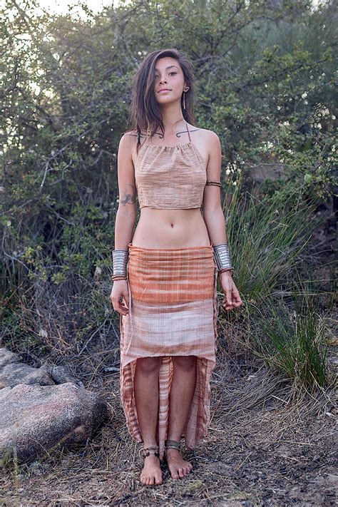 Fairy Skirt ⋘⋙ Handwoven Khadi Cotton ⋘⋙ Earthy Tribal Skirt ...