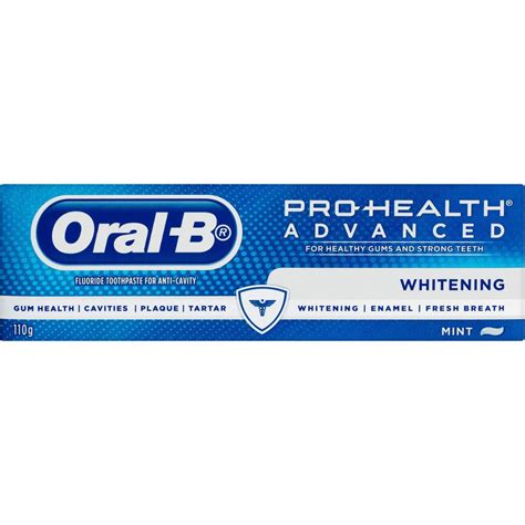 Oral B Pro Health Advance Whitening Toothpaste 110g | BIG W