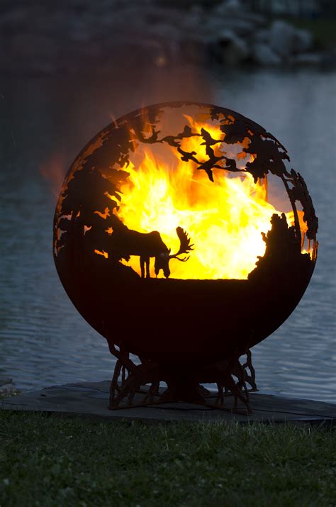 Up North Fire Pit Sphere | The Fire Pit Gallery