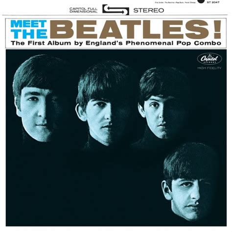 Meet The Beatles album cover – M&B Music Blog