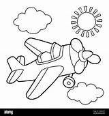 Airplane Coloring Worksheets For Preschoolers sketch template