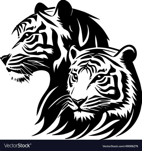 Tigers - high quality logo ideal for t-shirt Vector Image