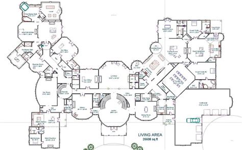 Don’t need an upstairs! | Mansion floor plan, Luxury floor plans, House ...