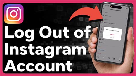 How To Logout Of Instagram Account - YouTube