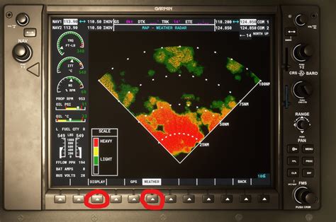 How do you access the weather radar on a G1000? - General Discussion ...