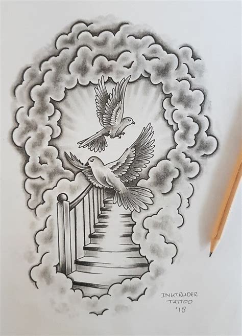 Pencil Drawing Of Heaven