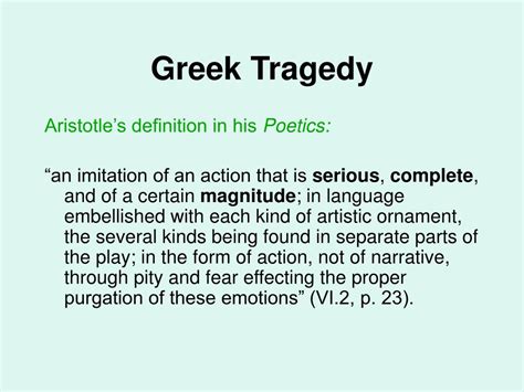 PPT - Greek Drama: Tragedy & Oedipus Rex PowerPoint Presentation - ID ...