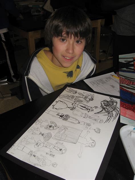 Jamestown Elementary Art Blog: 5th grade Cartooning