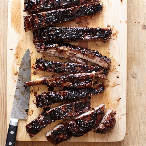 Sweet-and-Sour Balsamic-Glazed Spareribs Recipe | Epicurious