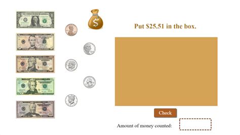 Create Counting Money Game Using Number Variables