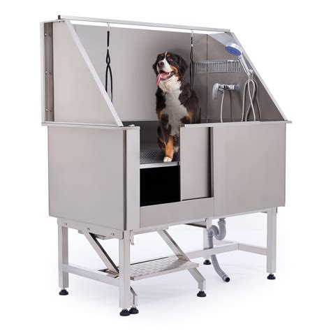 Buy CO-Z50 Inch Dog Bathing Station for Large Dogs, Stainless Steel Dog ...