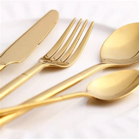 Sydney 24pc Gold Cutlery Set - Mimosa Lifestyle Co