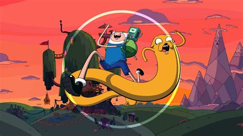 Desktop Wallpaper Cartoon, Adventure Time, Jake And Finn, Hd Image, Picture, Background, Ba4e7e