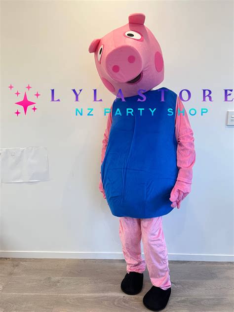 Peppa Pig George Costume Hire in Auckland | Albany North Shore| lylastore.com – LYLASTORE NZ