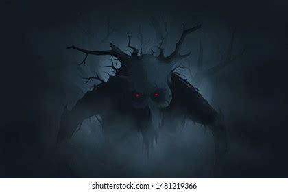 Angry Monster Fog Stock Illustration 1481219366 | Shutterstock