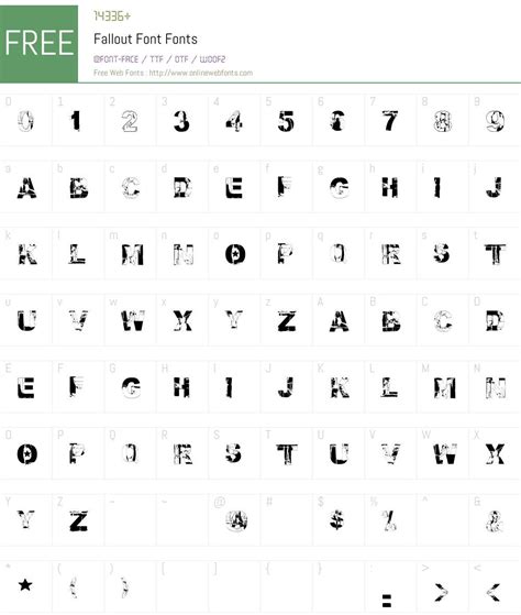 Fallout Font 1.000 Fonts Free Download - OnlineWebFonts.COM