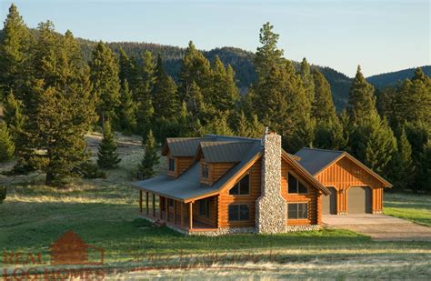 Montana Cabin Floor Plan by Real Log Homes