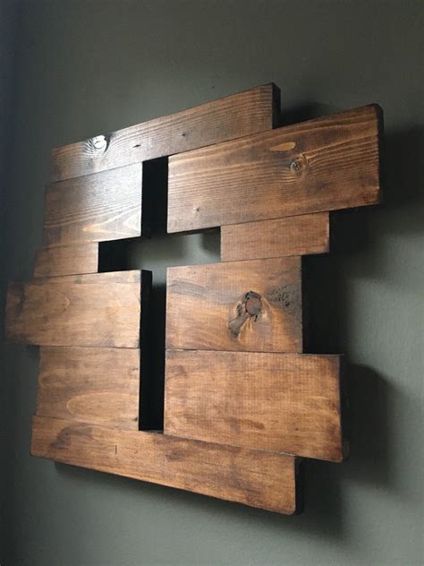 A personal favorite from my Etsy shop https://www.etsy.com/listing/473655603/hanging-cross-wood ...