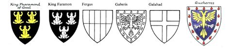 Some Arthurian Coats of Arms | The Heraldry Society