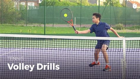 Volley Drills | Tennis - YouTube