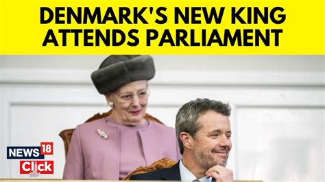 Denmark's Royal Family | Denmark's New King Attends Parliament After ...