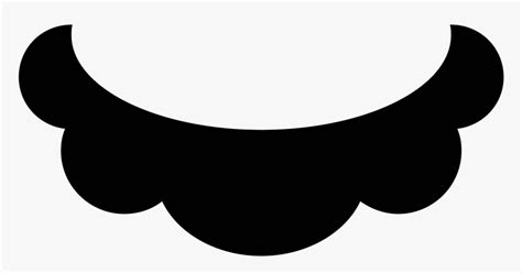 Mario Mustache Filled Icon - Bigote De Mario Bros, HD Png Download , Transparent Png Image - PNGitem