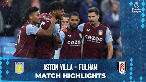 Aston Villa v Fulham | Match in 3 Minutes | Premier League | Highlights ...