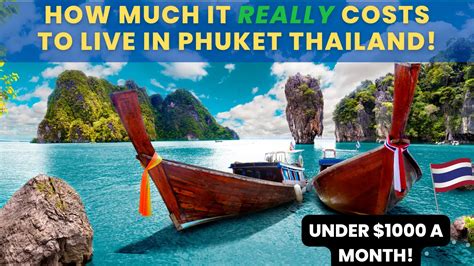 MONTHLY Cost Of Living In PHUKET Thailand 2024 (Budget Guide)