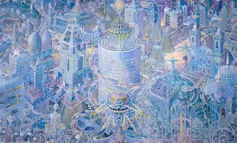 Caio Locke: Painted Utopian Futures - Jackson's Art Blog