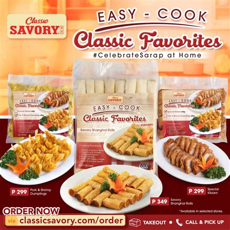 Classic Savory – Easy Cook Packs now Available | Manila On Sale