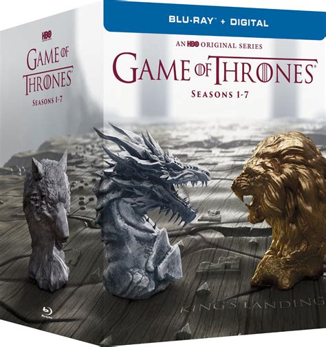 Game of Thrones Complete Season 1-7 Blu Ray Disc Set + Digital Copy ...