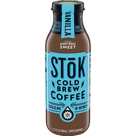 SToK Vanilla Cold Brew Coffee | GotoLiquorStore