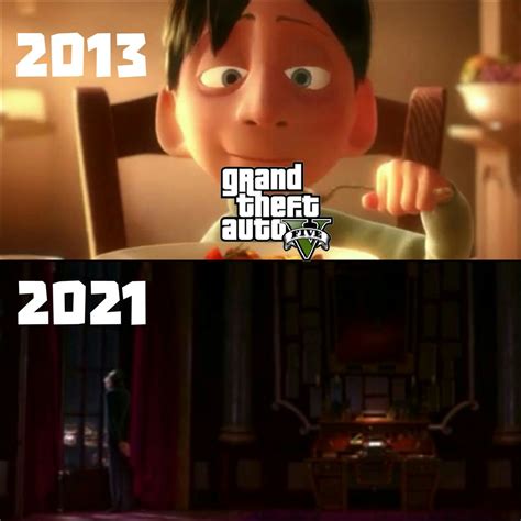 Tamo quase em 2022 e nada do gta6. - Meme by mifazanox :) Memedroid