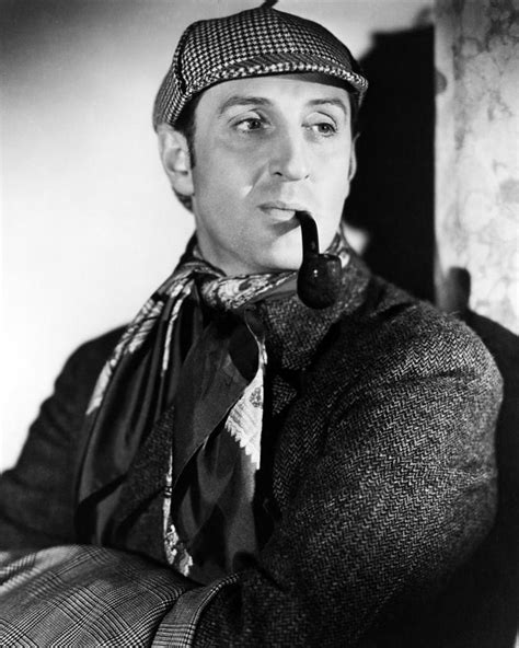 Basil Rathbone in The Adventures of Sherlock Holmes Photograph by Silver Screen - Fine Art America