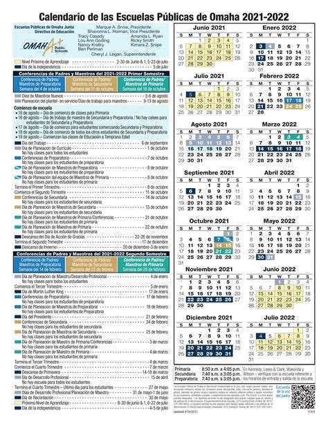 Omaha Public Schools Calendar 2022 - September Calendar 2022